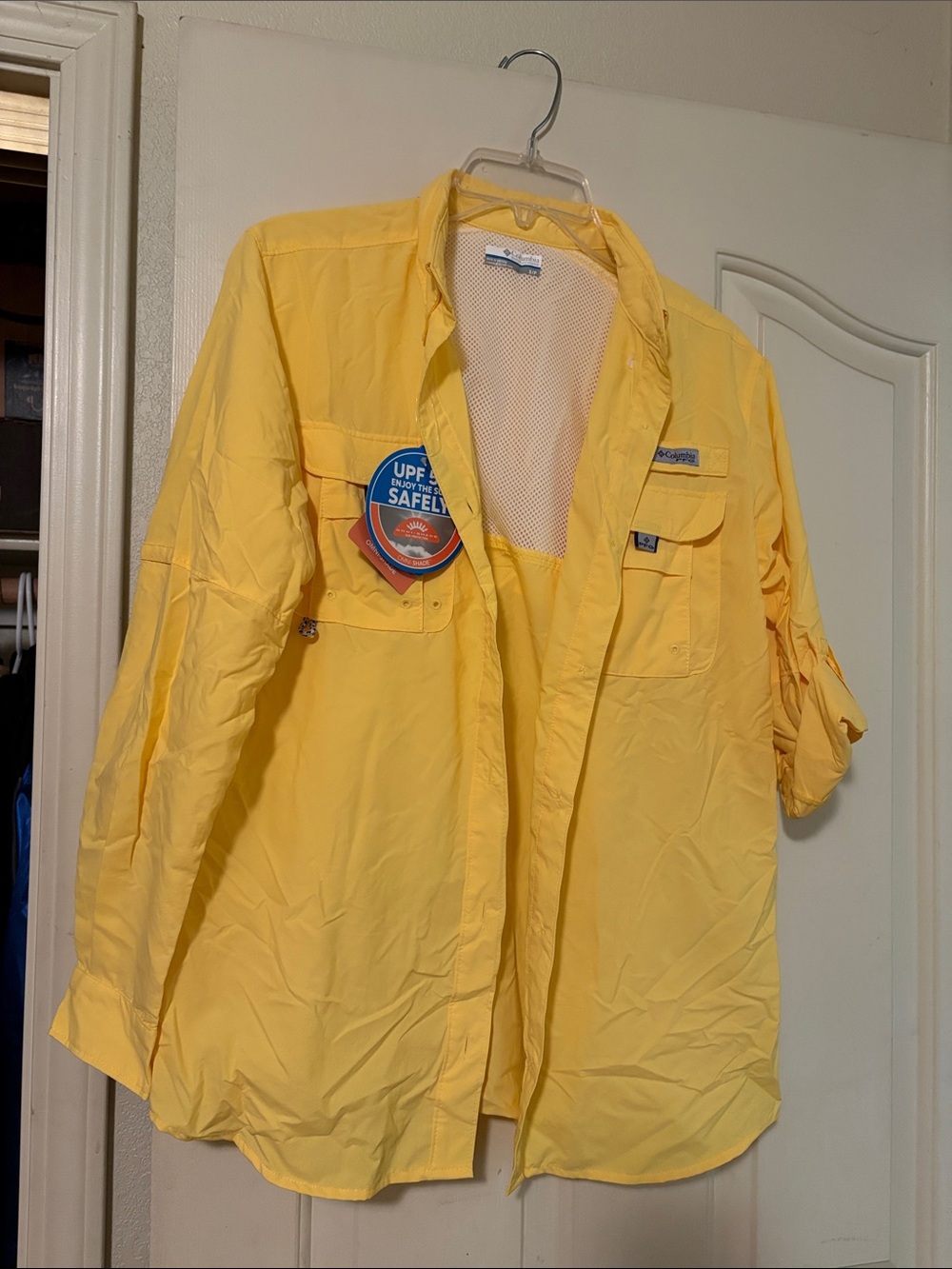 Columbia Women's Bright Yellow Lightweight Utility Jacket